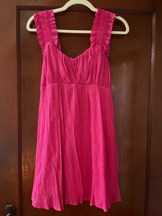 Altar'd State Dresses & Skirts - Altar'd State Hot Pink Ruched Sundress